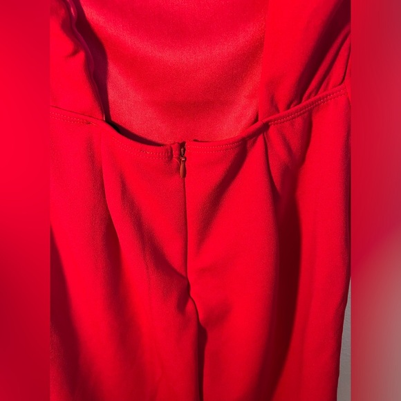 Blue Blush Red Cutout Back Bodycon Dress - Size M - NWOT - Picture 3 of 7